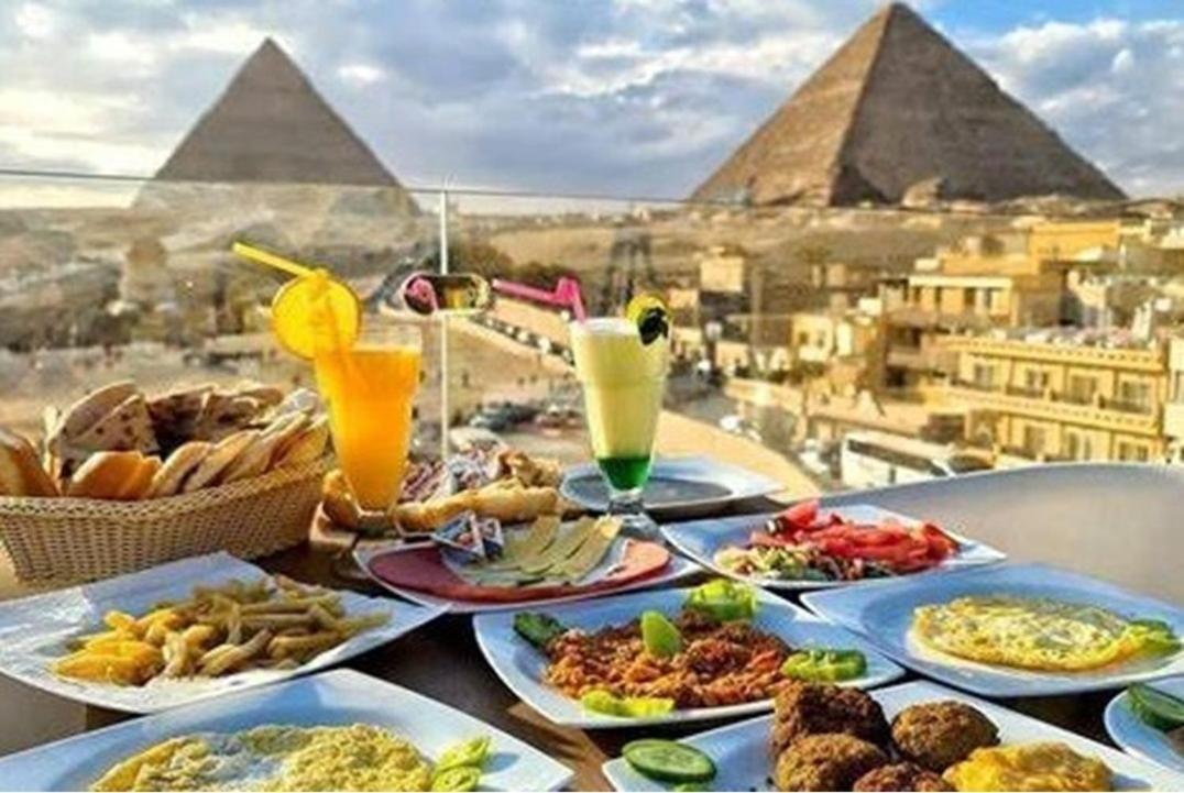 Alaa Eldein Pyramids Lights Kafret el-Gabal Exterior foto